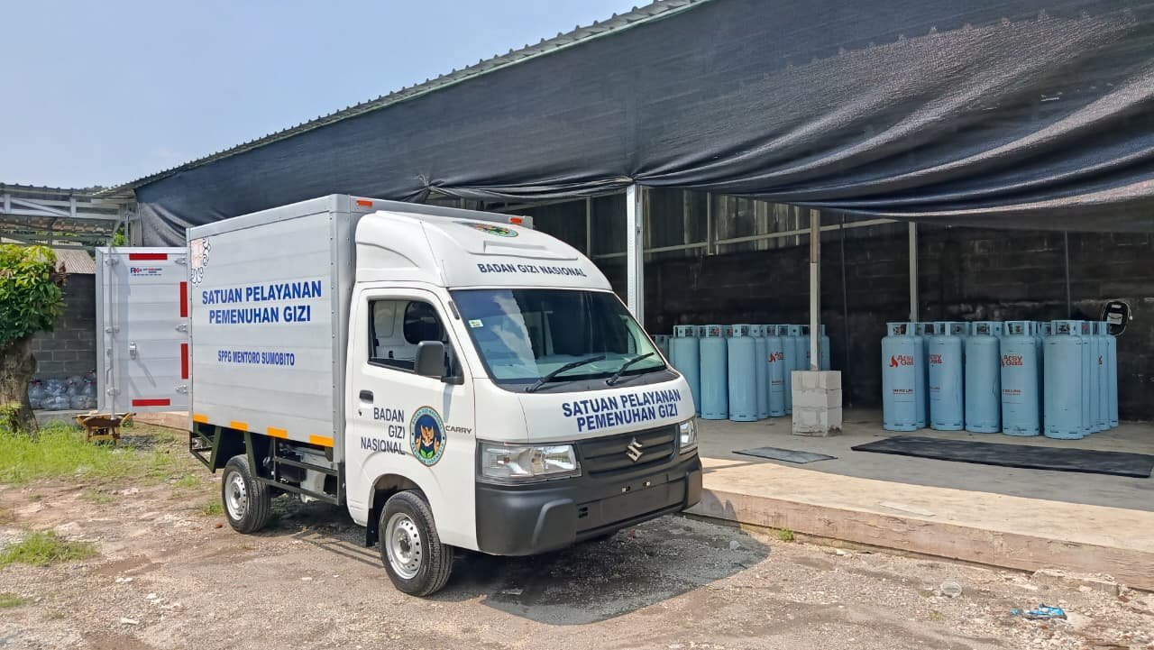 MBG mengambil Gas
