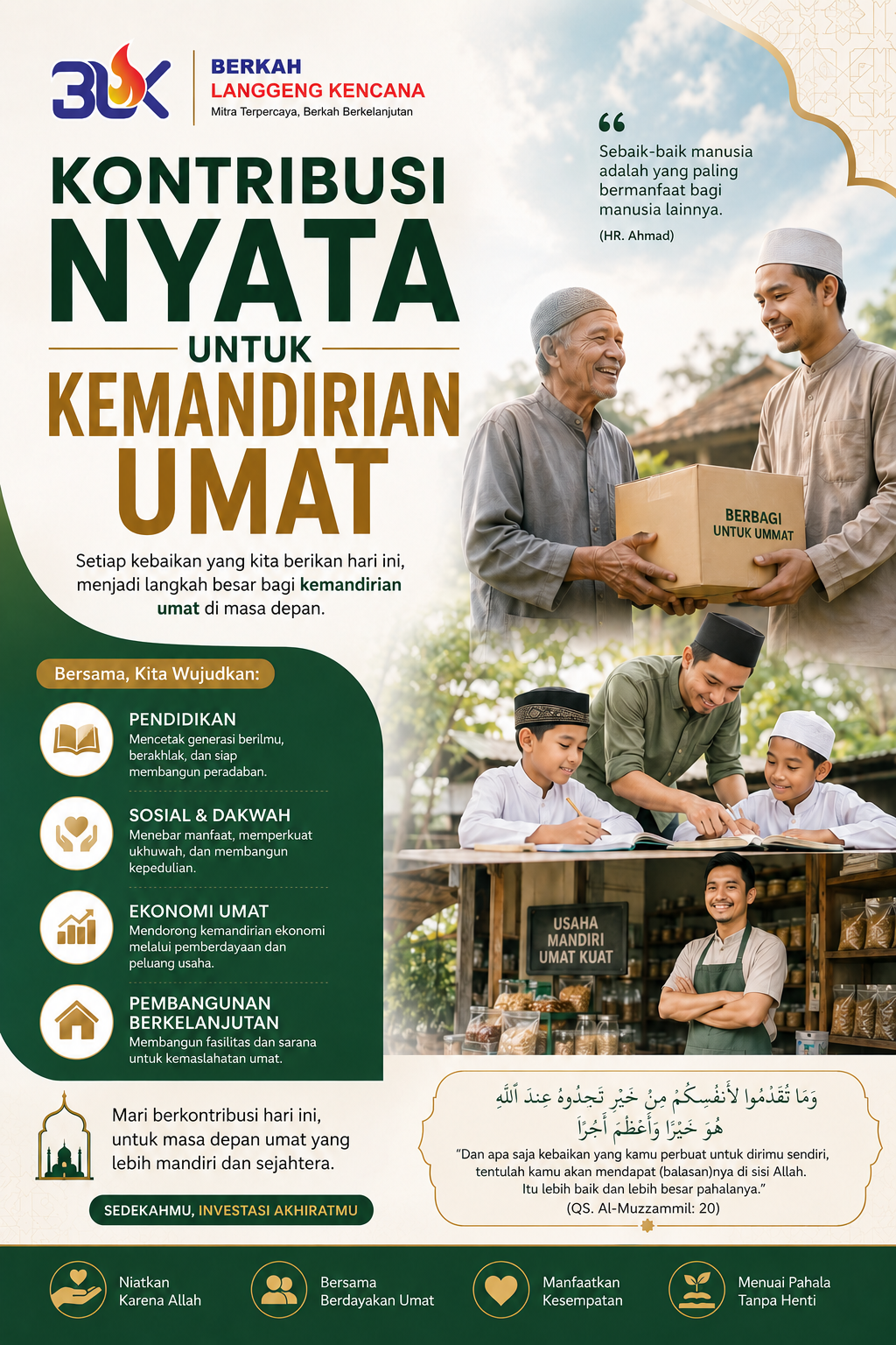 Poster Kegiatan Kontribusi Nyata